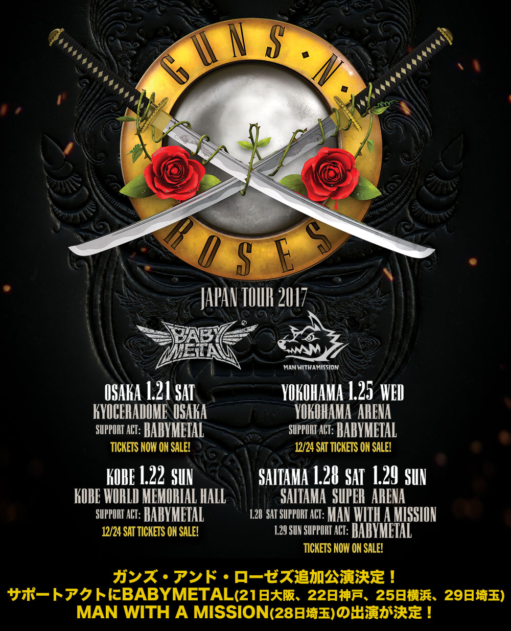 Guns N' Roses | CREATIVEMAN PRODUCTIONS