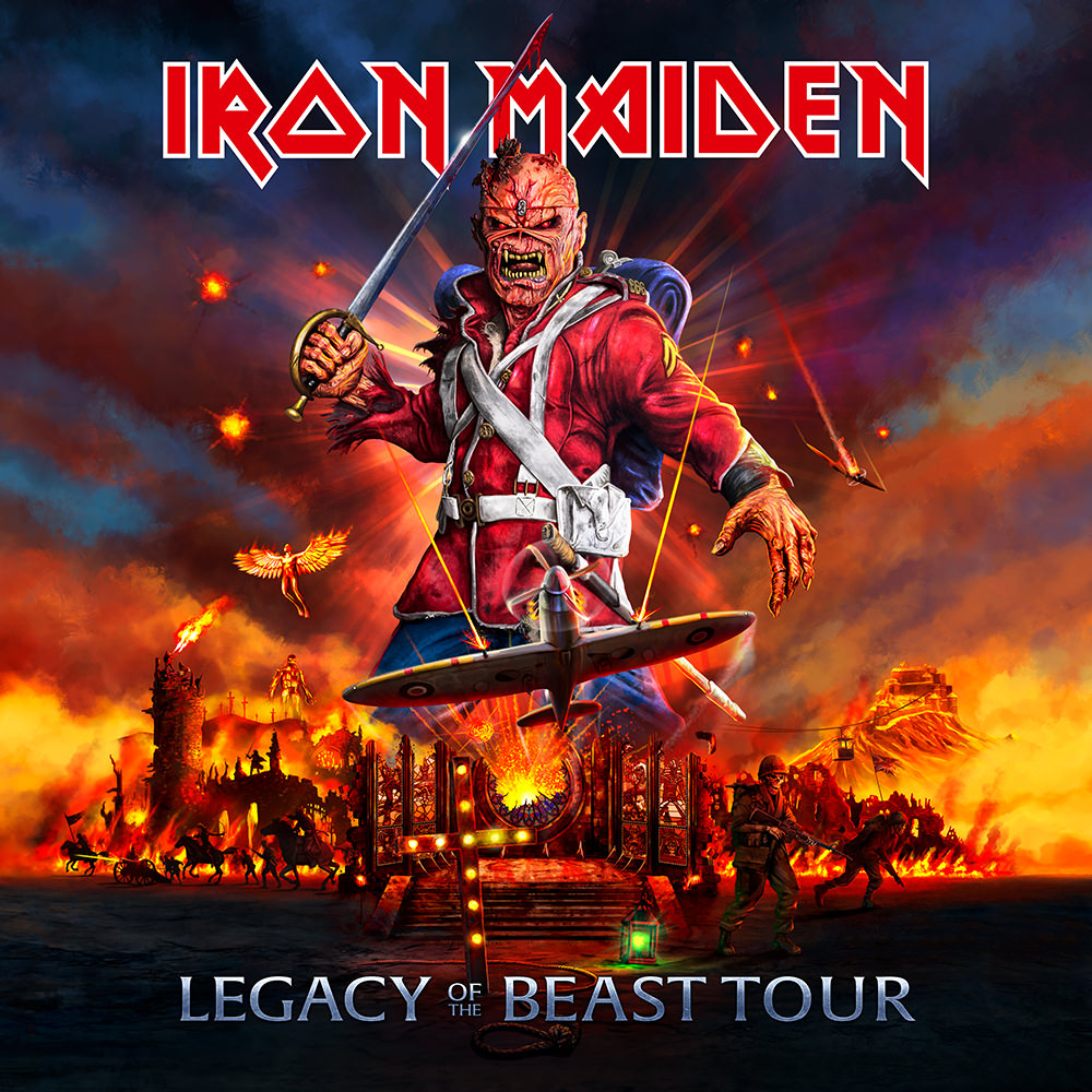 Iron Maiden アイアン メイデン The Legacy Of The Beast Tour In Japan